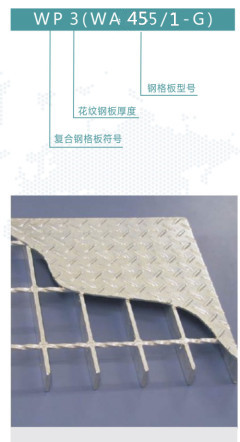 WP3WA455/1-G鋼格板是什么意思？