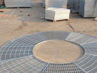 圍橋墩鋼格柵板 圍橋墩鋼格柵板